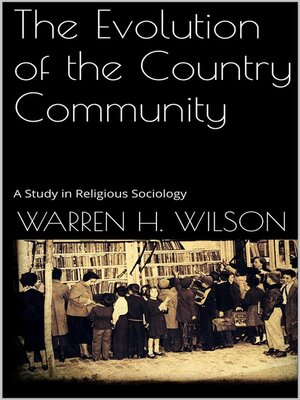 cover image of The Evolution of the Country Community